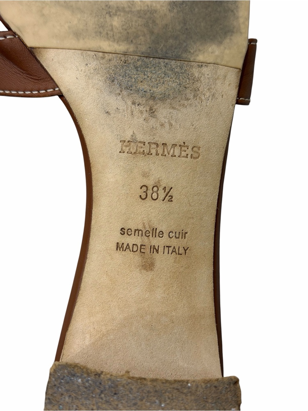 Authentic Hermès Oasis Sandal Heels – Size 38.5 - Picture 11 of 15